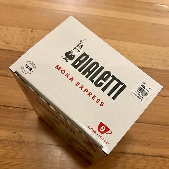 Bailetti Moka Stovetop Espresso Maker, 9 cup. NWT, NIB. - Picture 9 of 13